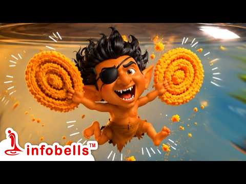 பத்து குட்டி பூச்சாண்டிகள்-1 to 10 🔢 Tamil Numbers Counting Song | Tamil Rhymes for Kids | Infobells