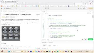 Letter Combinations Of A Phone Number - LeetCode 0017