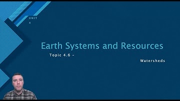 4.6 - Watersheds