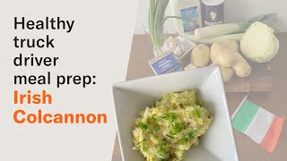 Healthy meal prep for truck drivers: Irish Colcannon