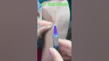 Intravenous injection use ll iv injection kese lagaye ll #short #youtubeshort