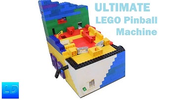 ULTIMATE  lego pinball machine V3 (100 subscribers special)