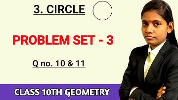 Standard 10th subject maths geometry problem set 3 Question no 10 and 11 ssc board