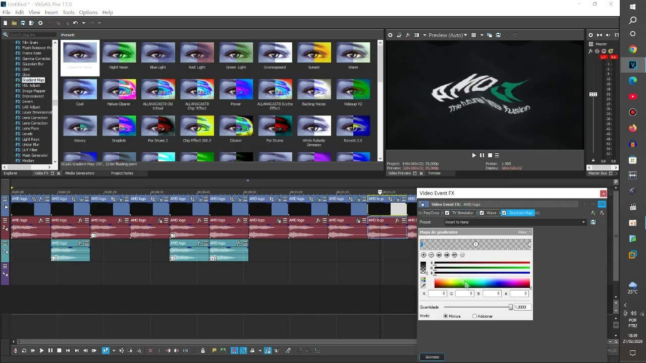 AMD Effects Speedrun Be Like