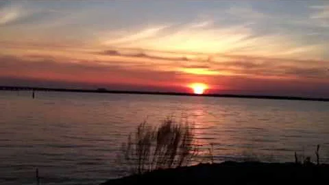 Beautiful Sunset with Grace 3/16/2015