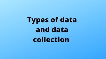 Types of data and sample vs population data| GCSE statistics revision