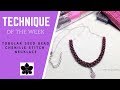 Tubular Chenille Stitch Seed Bead Rope on Chain Necklace | Jewelry Making Tutorial