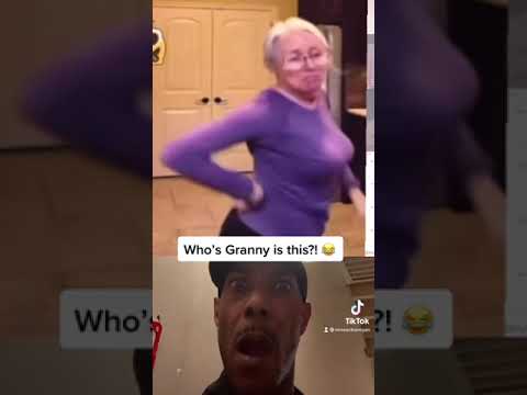 Who’s granny is this! (Granny twerks) funny videos