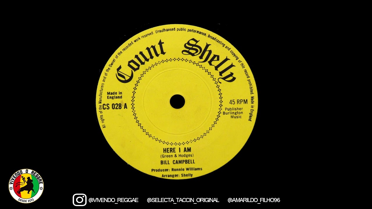 Bill Campbell - Here I Am [Count Shelly] - YouTube