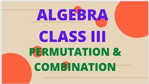 abstract Algebra/ permutations & combinations/csir net, pg trb, set, gate @Kanakkuvathiyar