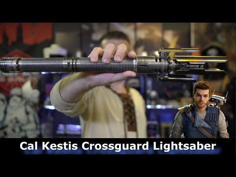 Star Wars Jedi Survivor: Cal Kestis Crossguard Lightsaber Review ( NSabers, TXQ )
