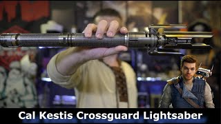 Star Wars Jedi Survivor: Cal Kestis Crossguard Lightsaber Review ( NSabers, TXQ )