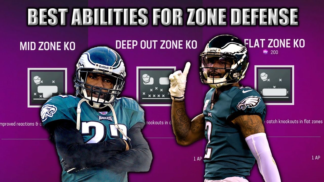 BEST ABILITIES TO RUN FOR A ZONE DEFENSE MADDEN 23 YouTube