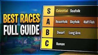 BEST RACES in GRAND BLUE! Roblox Race Tier List