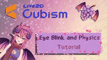 [Live2D Cubism] VTuber Eye Rig and Physics Tutorial
