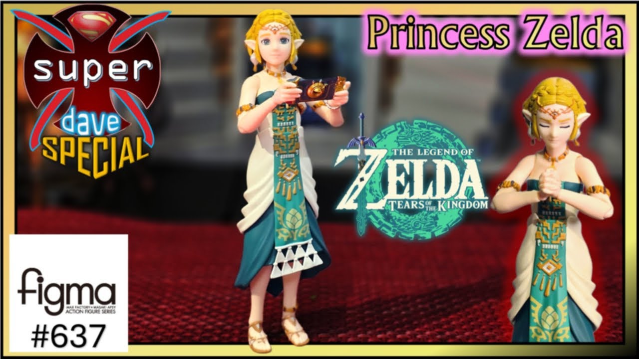 Zelda the Princess from Tears of the Kingdom Figure Review Figma