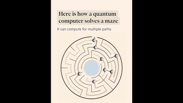 Here is how a quantum computer solves a maze