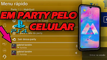 Tem como entrar em party do PS4 pelo PC?