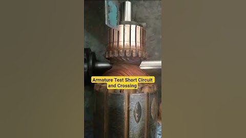 Armature Test Short Circuit and Crossing #Armature #Test #Short #Circuit #and #Crossing #repair #drl