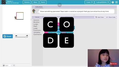 Secrets of Coding in Code.org: Artist Project: How to Make a Project and REMIX It