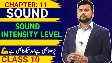 Sound intensity level👌| 10th Unit sound| Class 10 topic sound level
