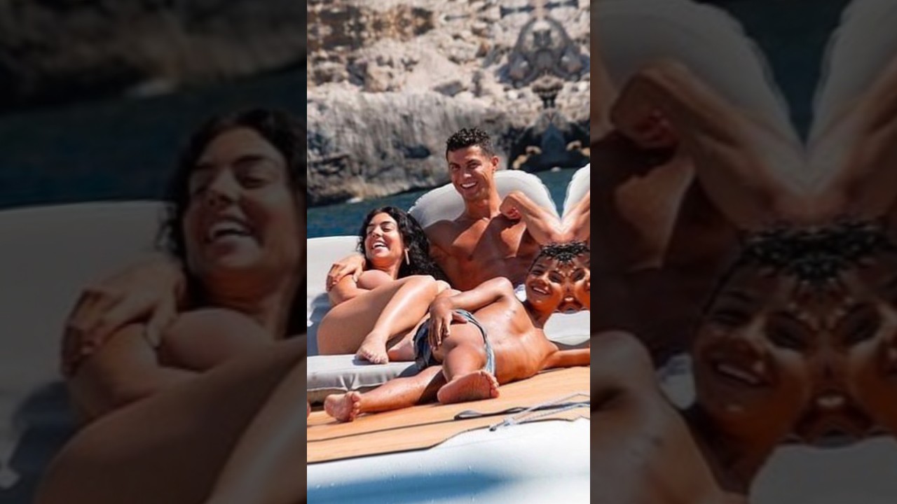 Cristiano Ronaldo enjoy with family⚽️⚽️♥️