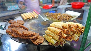 How to Cook Roti Wrapped Cow Intestine Roll? | Bangladeshi Street Food