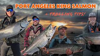 Port Angeles (MA 6) King Salmon: Red Hot Chinook Fishing + Tips for Trolling out on the Salt