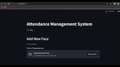 Attendance using Face Recognition | Microsoft Engage 2022