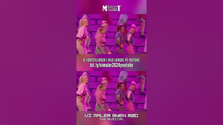 Du er fuld af løgn [teaser] – Vi maler byen rød: The Musical (2024)