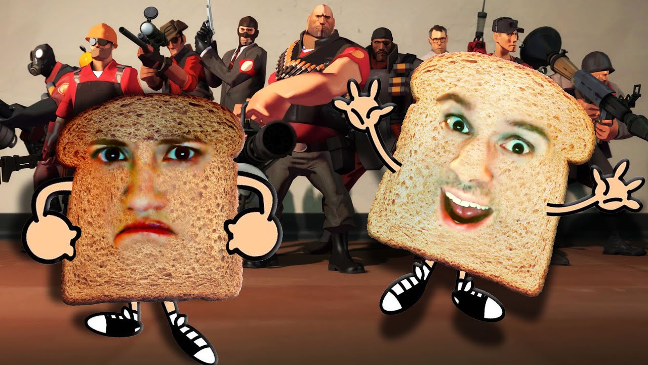 Bread Rage TEAM FORTRESS 2 MEETS I AM BREAD -- and the rage remains - YouTube