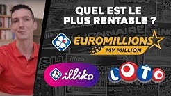 TICKET à GRATTER, EUROMILLIONS, LOTO, PARIS SPORTIFS : Quel est le + RENTABLE ?
