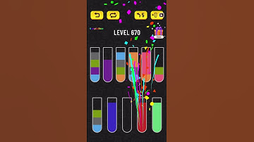 Water Sort Level 670 #watersort #puzzle #games