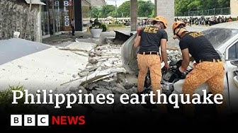 Strong 74 magnitude earthquake hits southern Philippines BBC News