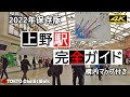 【4K】上野駅完全ガイド UENO station perfect guide