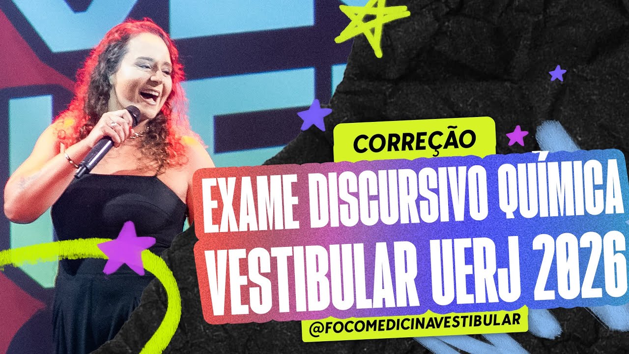 CORREÇÃO VESTIBULAR UERJ 2026 - EXAME DISCURSIVO QUÍMICA - YouTube