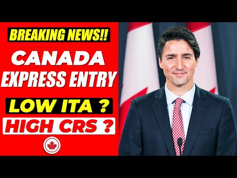 Breaking Canada Immigration News!! Express Entry 2022 - ITAs up CRS Down in New All-Program Draw