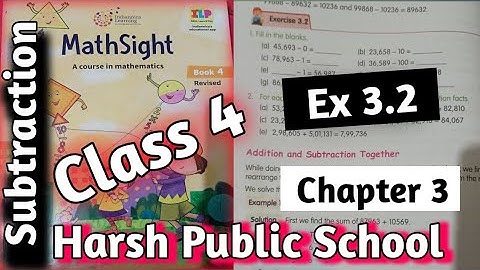 Class 4 Maths | Ex 3.1Chapter 3|4 Class 4 Mathsight|Class4maths |@hpsgurugram