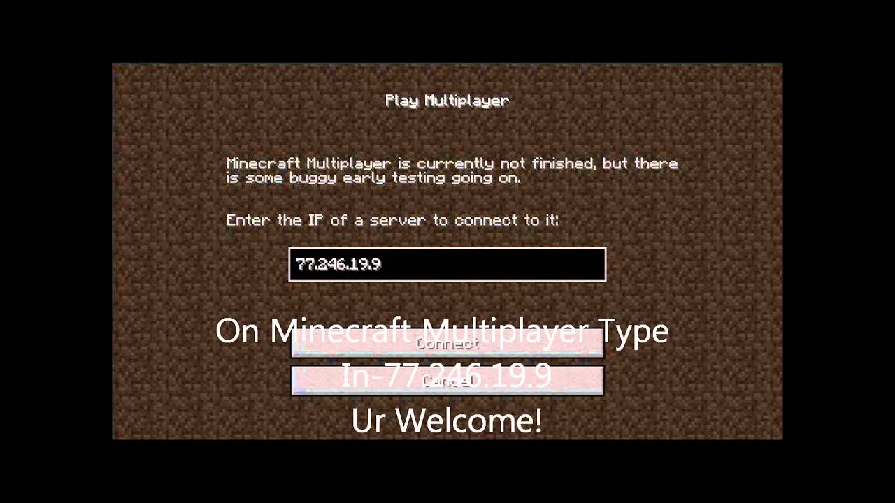 IP адреса серверов Minecraft 1.7.4 ,1.7.5 ТОП и рейтинг