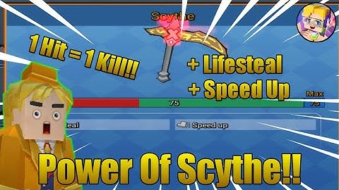 Play With Scythe In Build And Shoot (Build And Shoot) - [Blockman Go:Adventure] Koto BG
