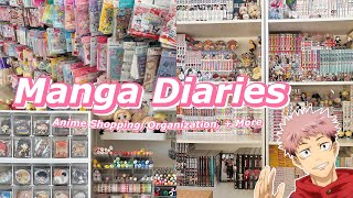 Manga Diaries 🍥|| Anime Shopping, Figure Organization, + More! ✨ screenshot 4