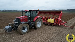 8 Reihig Kartoffeln Pflanzen 2022 | Grimme GL 660 | DDR HW 80 | Case IH Puma 175