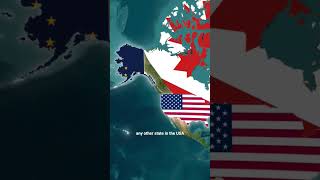 Russia sold Alaska to USA in 1867 #mapanimation #geolayers #history