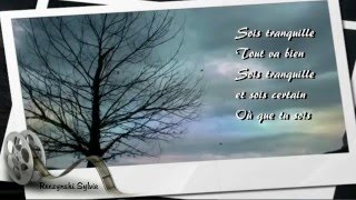 Video thumbnail of "Emmanuel Moire Sois tranquille Lyrics"