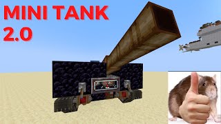 MINI TANK 2.0 in CREATE: Big cannons | Concept for Create Aeronautics/Offroad