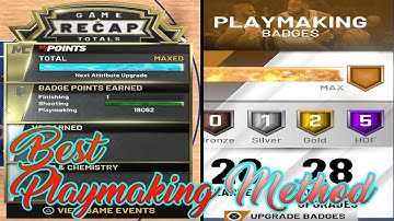 Quickest & Fastest Method to Max out PLAYMAKING BADGES | NBA 2k20 (PS4,Xbox One,PC, Switch)