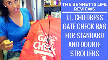 PRODUCT REVIEW | J.L. Childress Gate Check Bag For Standard and Double Strollers