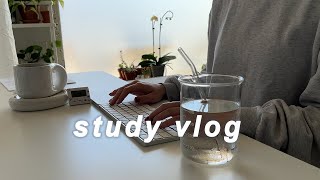 midterm study vlog of a cs student | a somewhat productive week of burn out lol 🥲