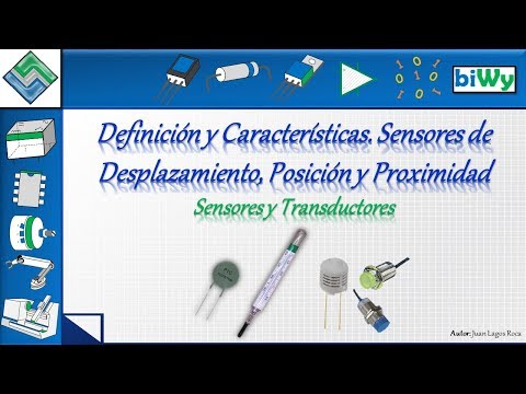01 Sensores. Definición y Características. Sensores de Desplazamiento, Posición y Proximidad