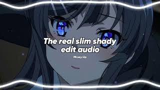 The Real Slim Shady - Eminem (edit audio)